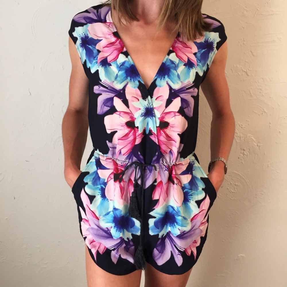 Floral romper